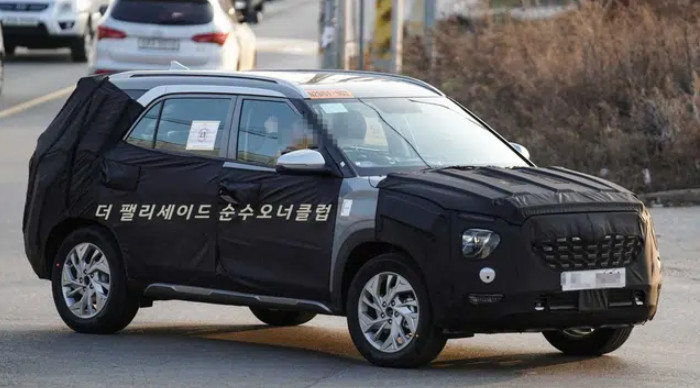 Lộ thêm ảnh SUV 7 chỗ mới toanh của Hyundai - Đàn em Santa Fe, tiềm năng cạnh tranh Toyota Rush